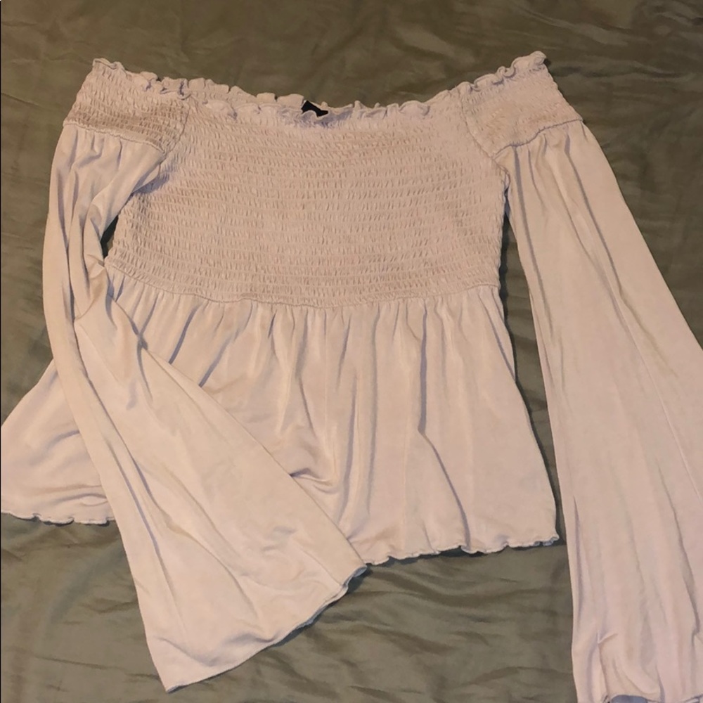 bell sleeve american eagle top